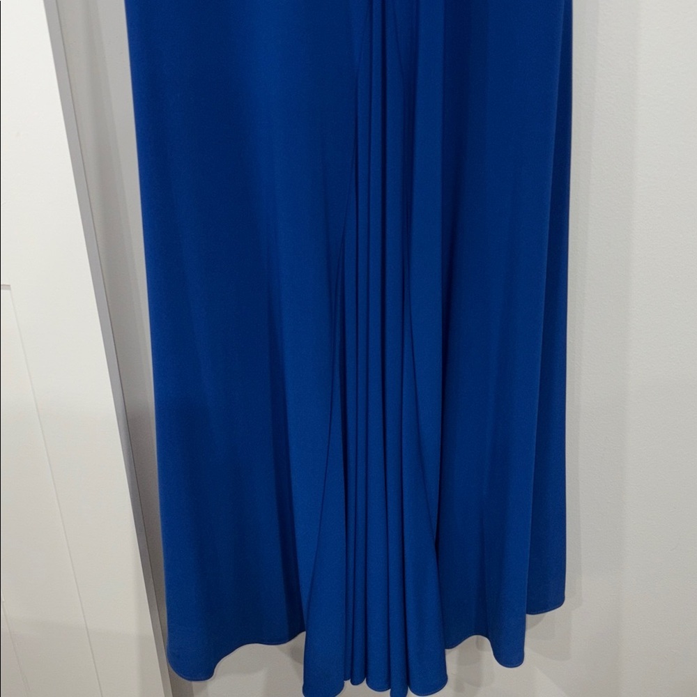 Camille La Vie Royal Blue Lace Women’s Prom Dress Size 2 - Picture 8 of 10